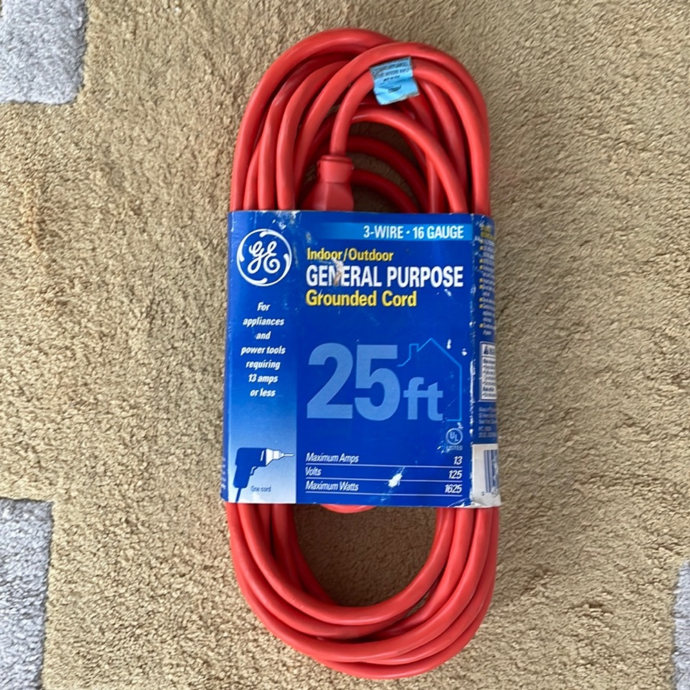 GE GROUNDED CORD